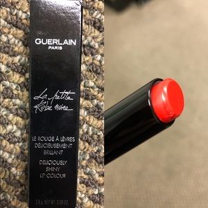 Guerlain La Petite Robe Noire Lipstick Red heels